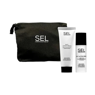 Set de cuidado facial hidratante: crema ha-c Active de 50 ml + sérum ha-c Active de 30 ml + neceser