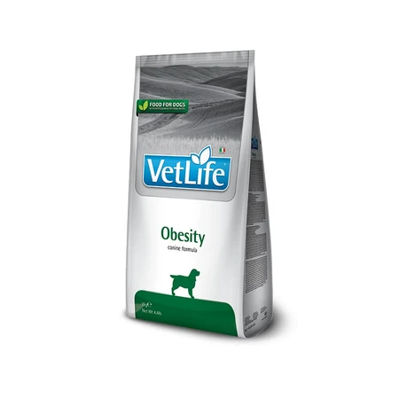 Farmina Vet Life Fórmula para la Obesidad Canina - Alimento dietético completo para perros obesos, 2 kg