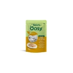 Oasy Wet Cat Natury Soft Jelly Pollo con quinoa - Alimento complementario para gatos adultos, 70 g