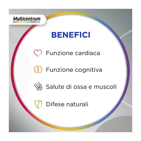 Multicentrum für Männer ab 50 – Vitamin- und Mineralstoffpräparat, 3 Packungen à 30 Tabletten