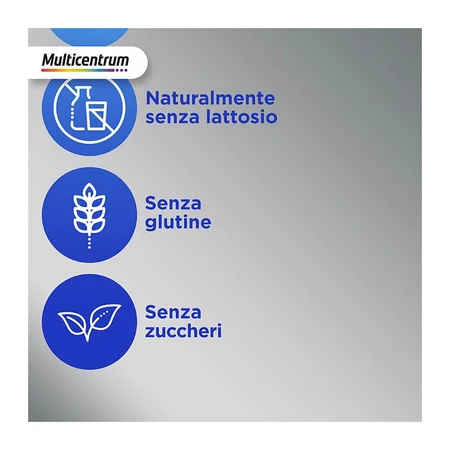 Multicentrum für Männer ab 50 – Vitamin- und Mineralstoffpräparat, 3 Packungen à 30 Tabletten