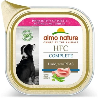 Almo Nature HFC Complete Jamón con guisantes - Pienso completo para perros de todos los tamaños, 85 g