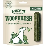 Lily's Kitchen Woofbrush - 7 friandises dentaires pour chiens adultes de taille moyenne, 28 g chacune