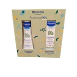 Mustela Essential Kit - Gentle Cleanser, Hydra Bébé Face Cream, and Storage Basket