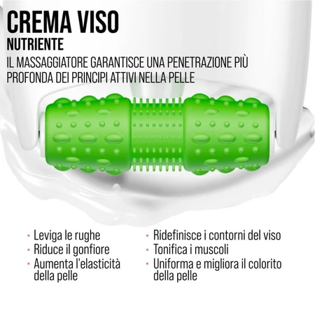 7days Peptidi – cremă nutritivă și netezitoare pentru față, cu dispozitiv de masaj, 40 ml
