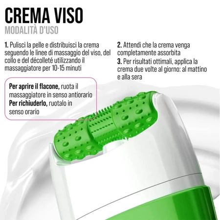 7days Peptidi – cremă nutritivă și netezitoare pentru față, cu dispozitiv de masaj, 40 ml