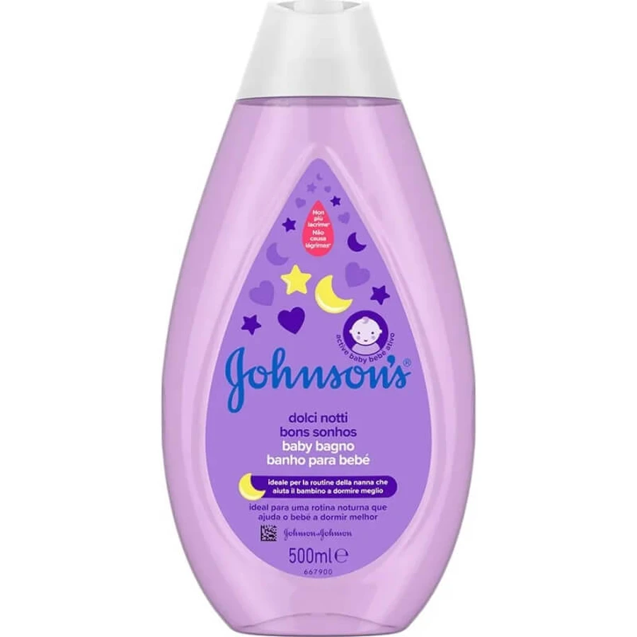 Johnson &amp; Johnson Sweet Nights Baby - Gel de baño 500 ml