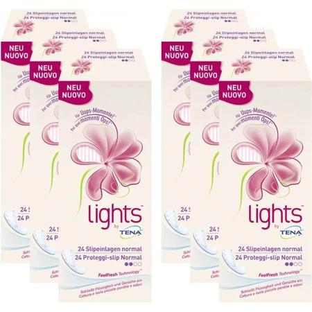 Tena Lights Sensitive - 24 gevouwen inlegdoekjes voor urine-incontinentie
