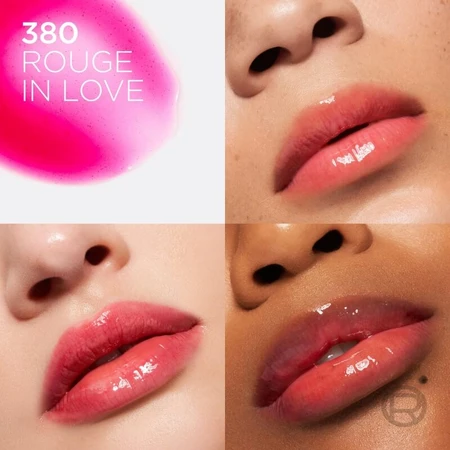 Aceite labial hialurónico Plump Ambition de L'Oréal Paris - Aceite labial voluminizador n.º 380 Blush en
