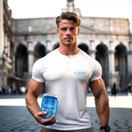 Ultimate Italia Créatine en poudre 300 g - Complément alimentaire pour sportifs