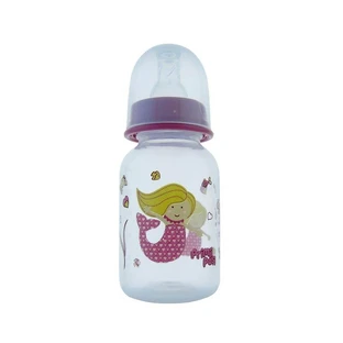 First Steps R0111 - Baby bottle Pp Decor 125 Ml (R0111) Pink