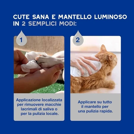 Ceva Animal Health: 100 toallitas perfumadas multiusos para la piel y el pelaje de perros y gatos