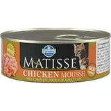 Farmina Matisse Kippenmousse voor katten - Volledig voer voor volwassen katten, 85 g
