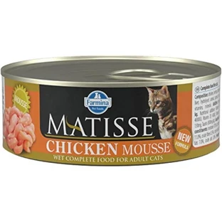 Farmina Matisse Chicken Mousse for Cats - Complete Food for Adult Cats, 85 g