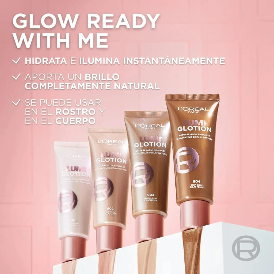 L'Oréal Paris Lumi Glotion - Vloeibare highlighter - Nr. 902 Light Glow