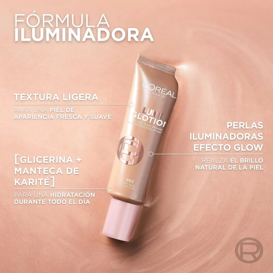 L'Oréal Paris Lumi Glotion - Vloeibare highlighter - Nr. 902 Light Glow