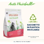 Almo Nature Holistic Lachs – Alleinfuttermittel für ausgewachsene Katzen (gegen Haarballen) 2 kg