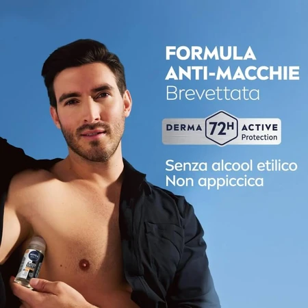 Nivea Men Black &amp; White Invisible Ultimate Impact - Déodorant à bille 50 ml