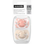 Suasuavinex wild&amp;free - 2 Silicone Pacifiers SX Pro 6–18m, Pink