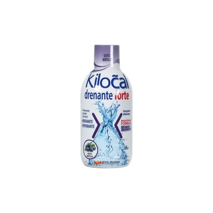 Kilocal Strong Drainage 500 ml, Blueberry Flavor - dietary supplement for the drainage of body fluids