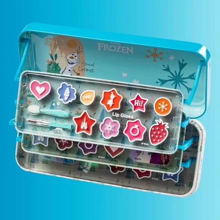 Lip Smacker Frozen Triple-Layer Beauty Tin - Kids' Makeup Case