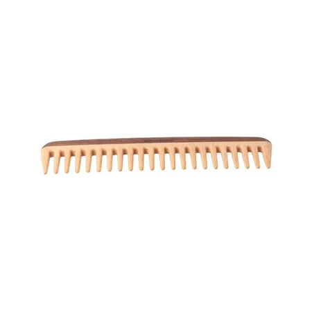 Koh-i-noor Wide-tooth and Fine-tooth Wooden Comb Made of Beech and Kotibe