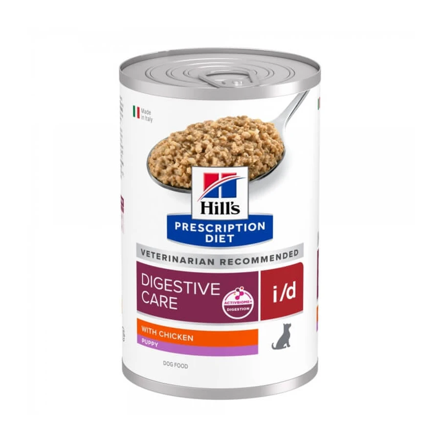 Hill's Prescription Diet i/d Puppy Poulet - Aliment diététique complet pour chiots souffrant de troubles digestifs, 360 g