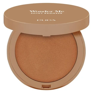 Pupa Wonder Me Shiny Bronzer - Luminous Terra Cotta nr. 004 Donker Warm