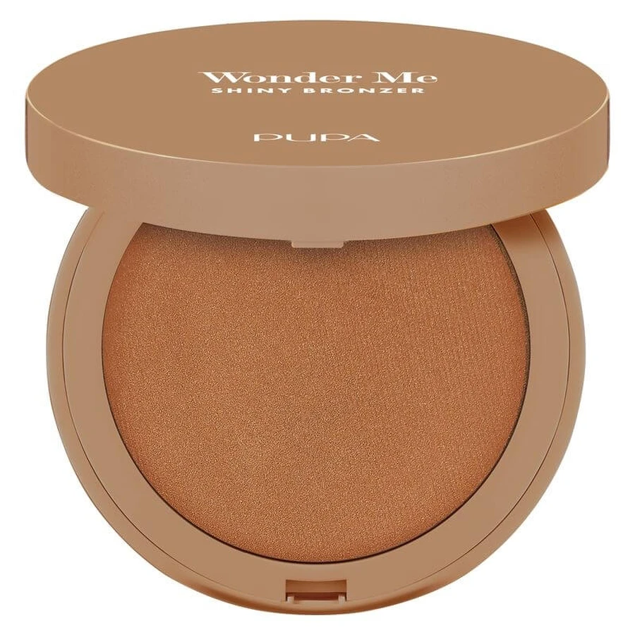 Pupa Wonder Me Shiny Bronzer - Luminous Terra Cotta nr. 004 Donker Warm