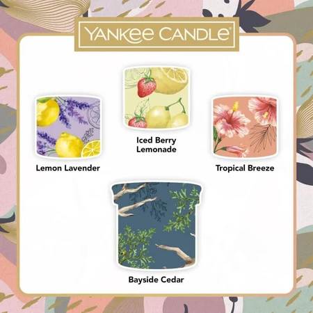 Set de regalo de Yankee Candle con 1 vaso pequeño y 3 velas mini