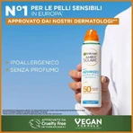 Garnier Ambre Solaire Advanced Sensitive SPF 50+ - Zonnebrandspray 150 ml