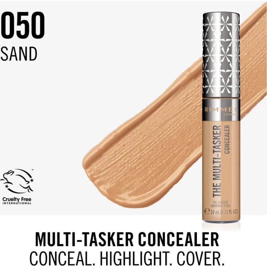 Rimmel – der Alleskönner – Flüssig-Concealer Nr. 050 Sand