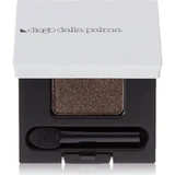 Diego dalla Palma pudră compactă Pearl Satin – fard de pleoape perlat nr. 105 maro închis