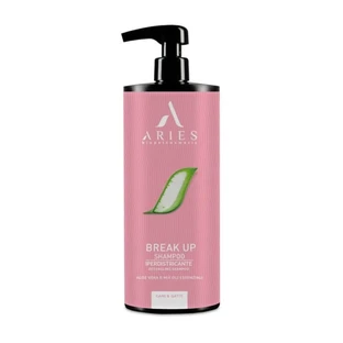 Aries Biopetcosmetic Break Up - Shampooing ultra-démêlant et anti-nœuds à l'aloe vera pour chiens et chats, 1 L