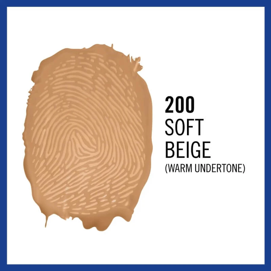 Rimmel Match Perfection - Base de maquillaje líquida con SPF 20 - N.º 200 Soft Beige