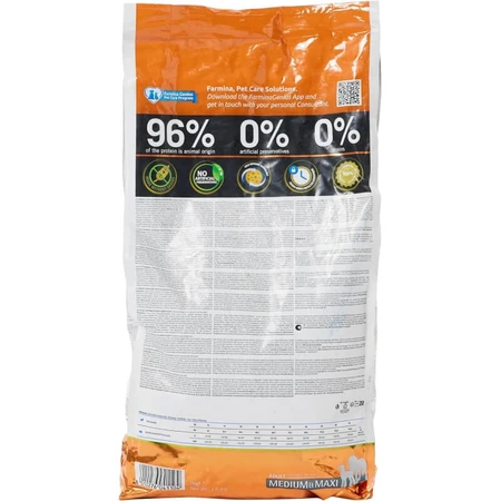 Farmina N&amp;D Spirulina Adult Medium &amp; Maxi au hareng - Aliment complet pour chiens, 7 kg