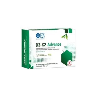 D3-k2 Advance 60 Kautabletten – Vitamin- und Mineralstoffpräparat