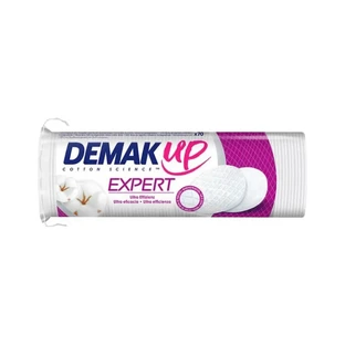 Demak Up dubbelzijdige make-upverwijderingspads van honingraatkatoen - 70 stuks