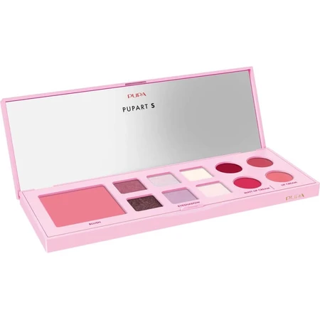 Pupa s - Makeup Palette for Face, Eyes, and Lips, No. 002 Pink