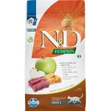 Farmina N&amp;d Pumpkin Adult met hertenvlees, pompoen en appel – Compleet kattenvoer, 1,5 kg