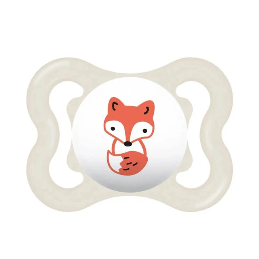 Mam Supreme - Silicone Pacifier, 2–6 months+, Neutral - Assorted Designs