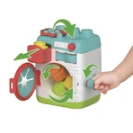 Clementoni Soft Clemmy: Mijn eerste wasmachine – Zintuiglijk speelgoed met 5 zachte blokjes