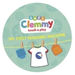 Clementoni Soft Clemmy: Mijn eerste wasmachine – Zintuiglijk speelgoed met 5 zachte blokjes