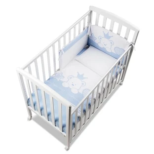 Italbaby Q.lletto baby re - wooden crib - light blue
