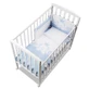 Italbaby Q.lletto baby re - wooden crib - light blue