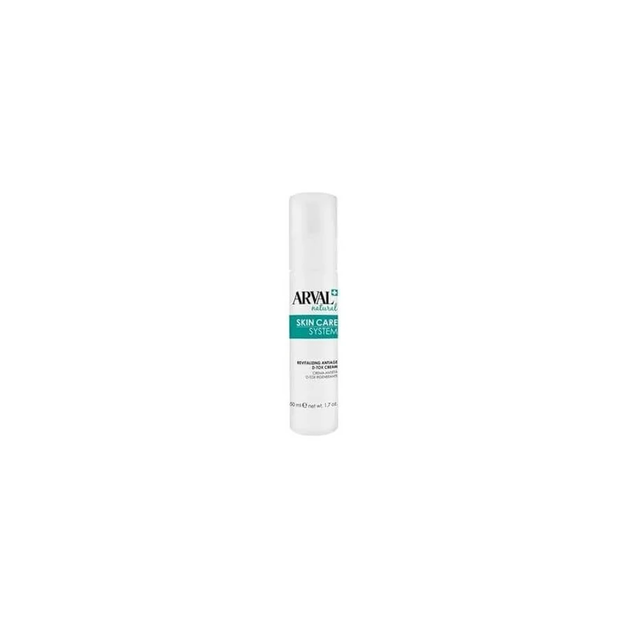 Arval skin care system - crema antietà rigenerante d-tox 50 ml