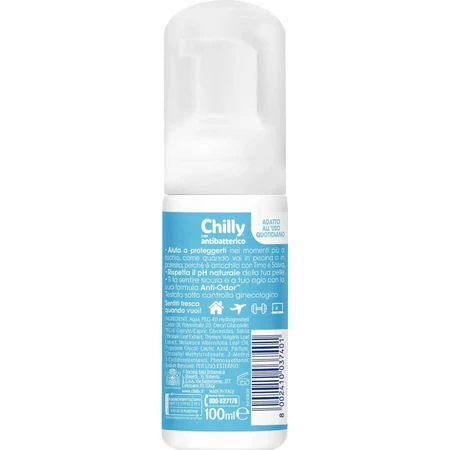 Chilly mit antibakterieller Wirkung – Intimreiniger ohne Abspülen, 100 ml