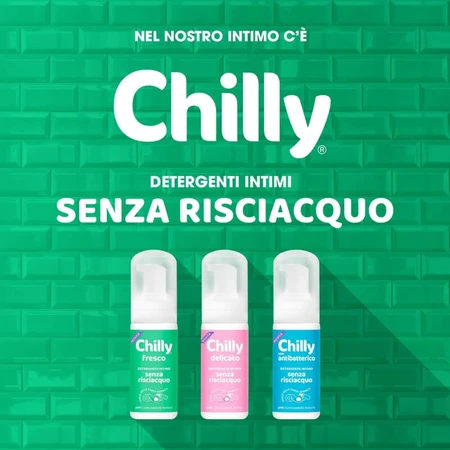 Chilly mit antibakterieller Wirkung – Intimreiniger ohne Abspülen, 100 ml