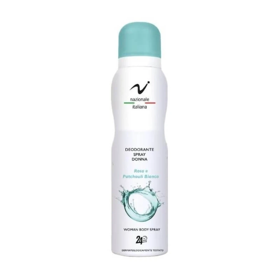 Italienische Nationalmannschaft „Rosa und Weiß“ Patchouli – Deodorant-Spray für Frauen, 150 ml