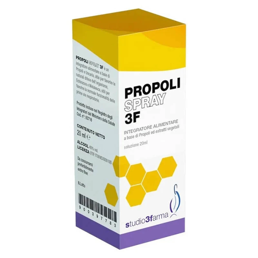 Propolis 3 Spray 20 ml - Complemento para las vías respiratorias